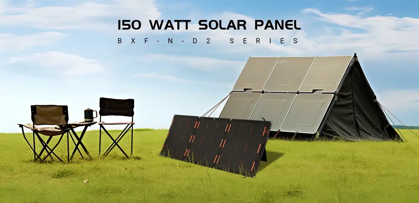 Can I camp with a 150 watt solar panel