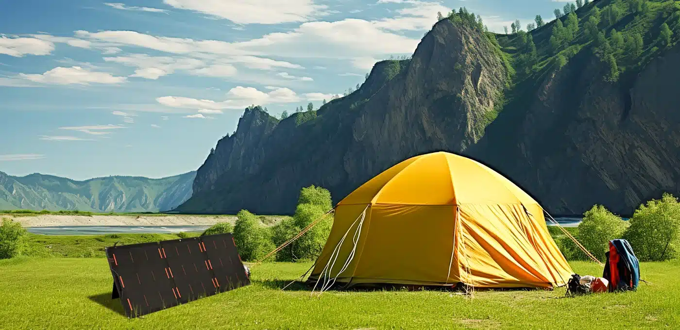 Can you take a 150 watt solar panel camping
