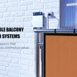 Flexible balcony solar systems