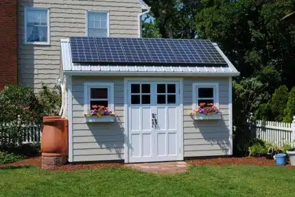 solar panel for shed