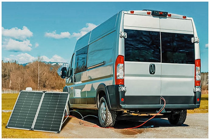 RV solar panels