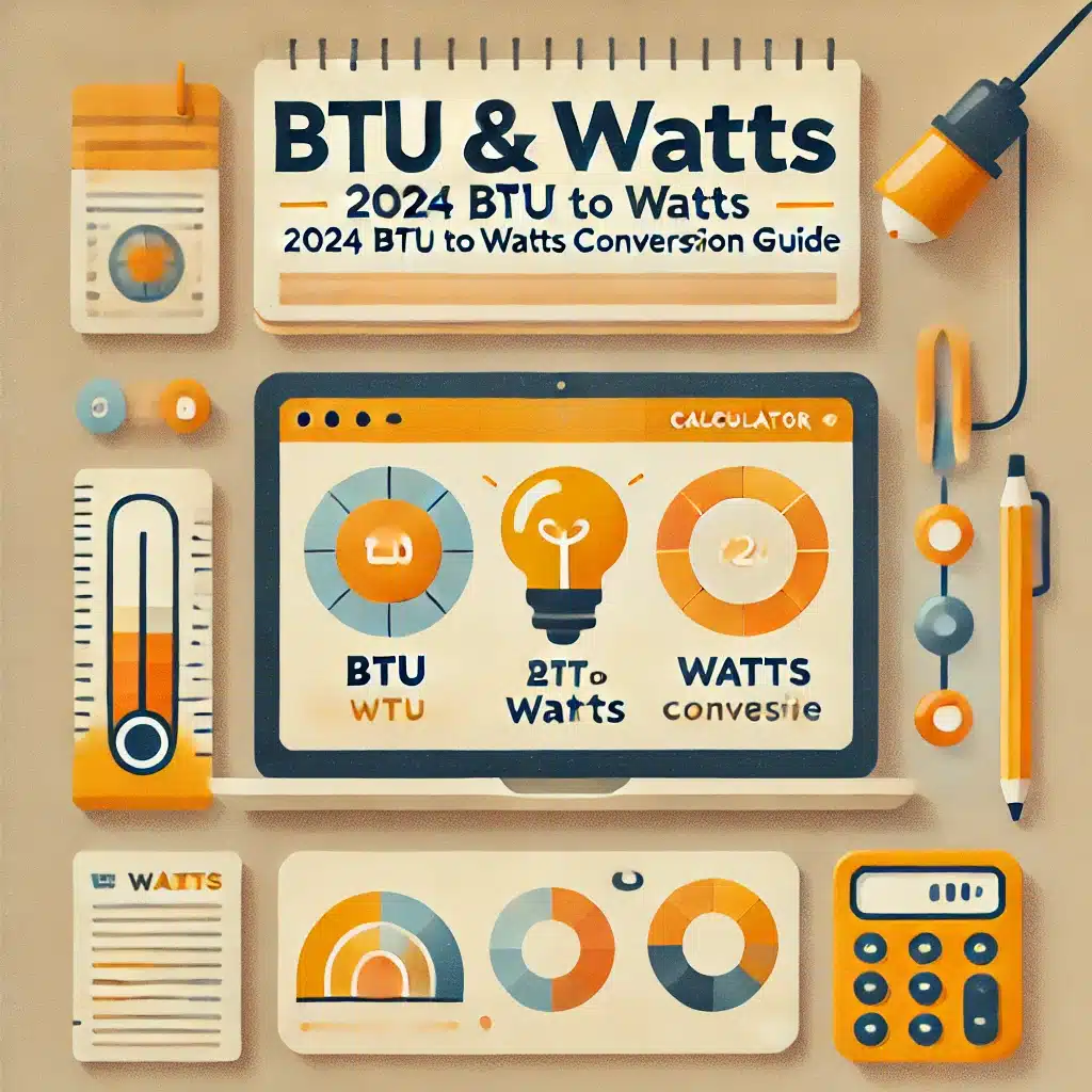 BTU and Watts BTU to Watts Conversion Guide