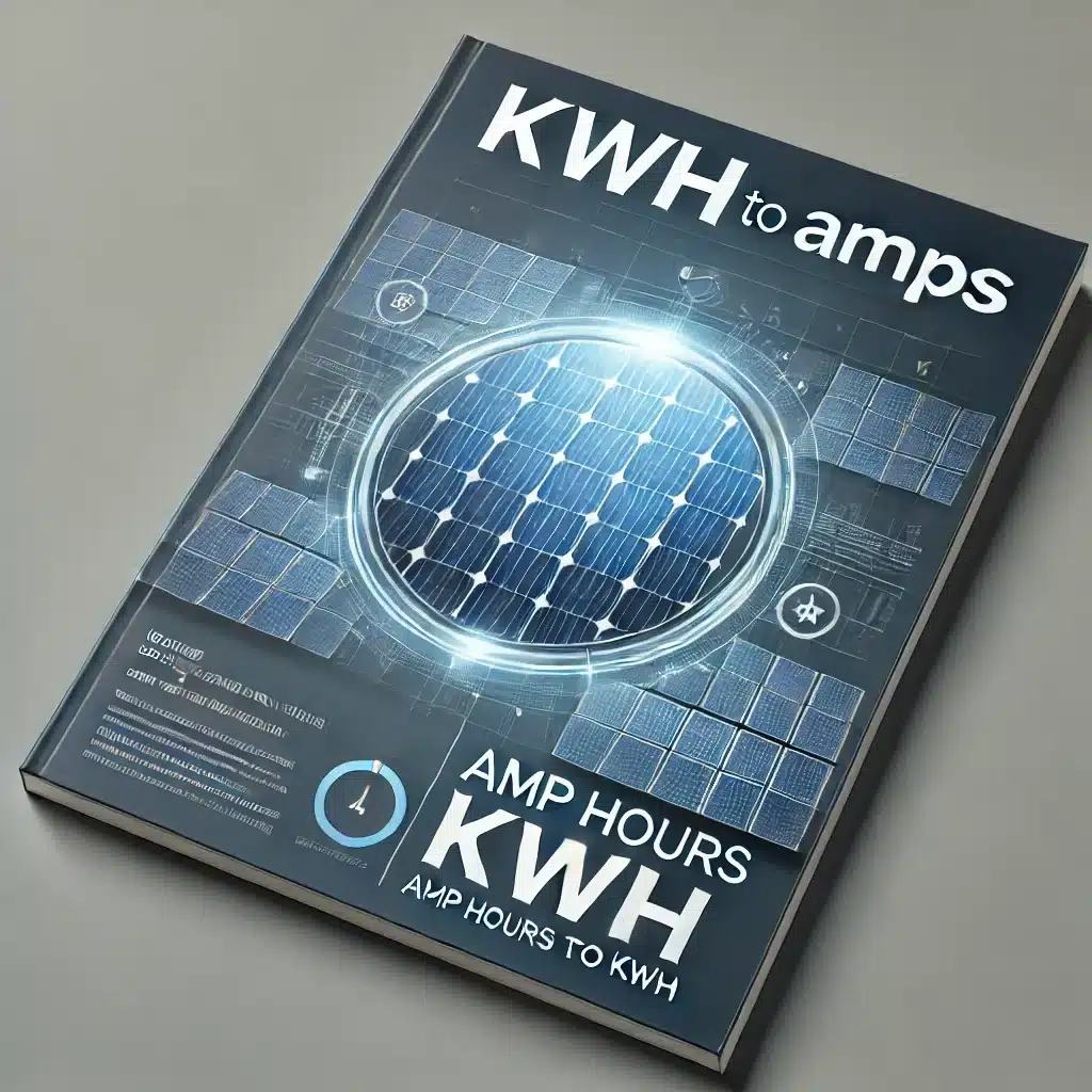 KWh To Amps And Amp Hours To KWh