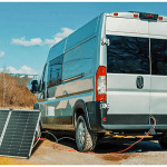 Motorhome with Solar Panels