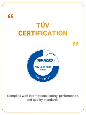 TÜV CERTIFICATION